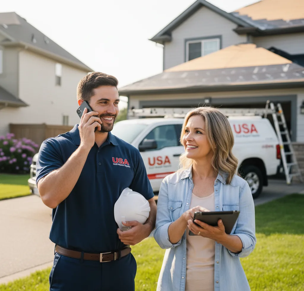 USA Roof Repair Experts customer support in Culloden